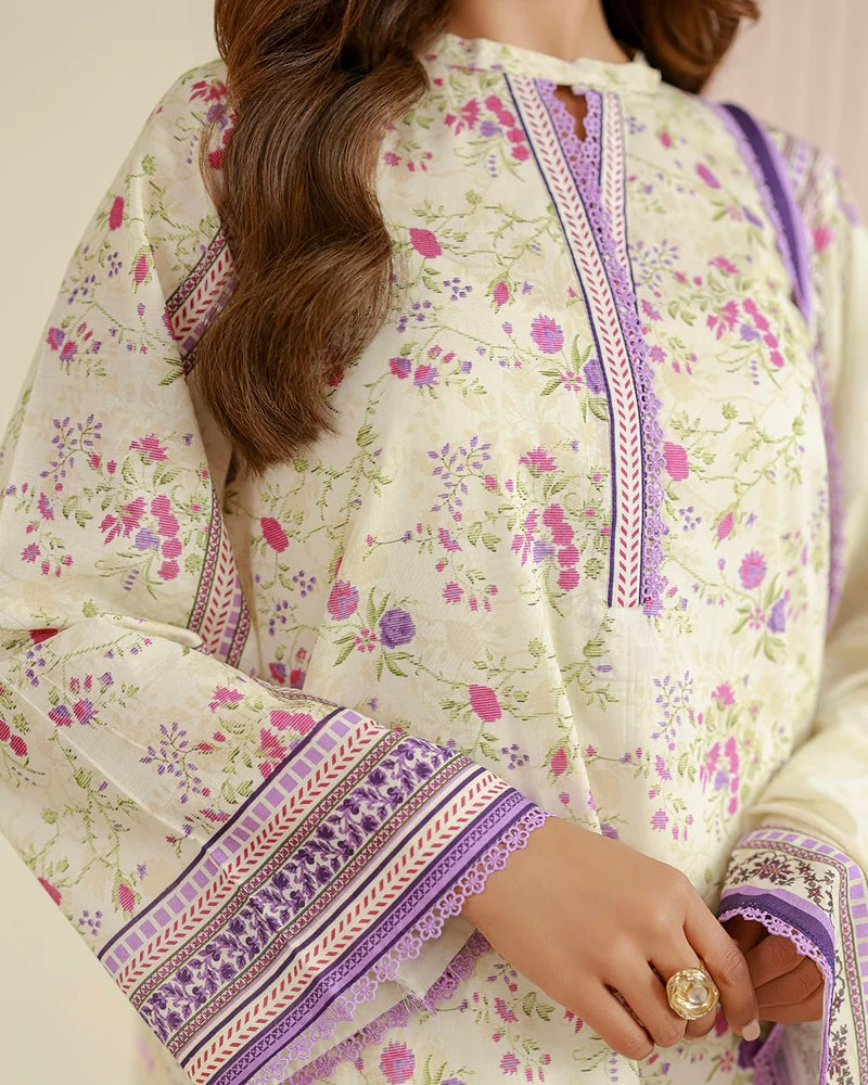 Zellbury | Printed Lawn 3pc | Design 1015