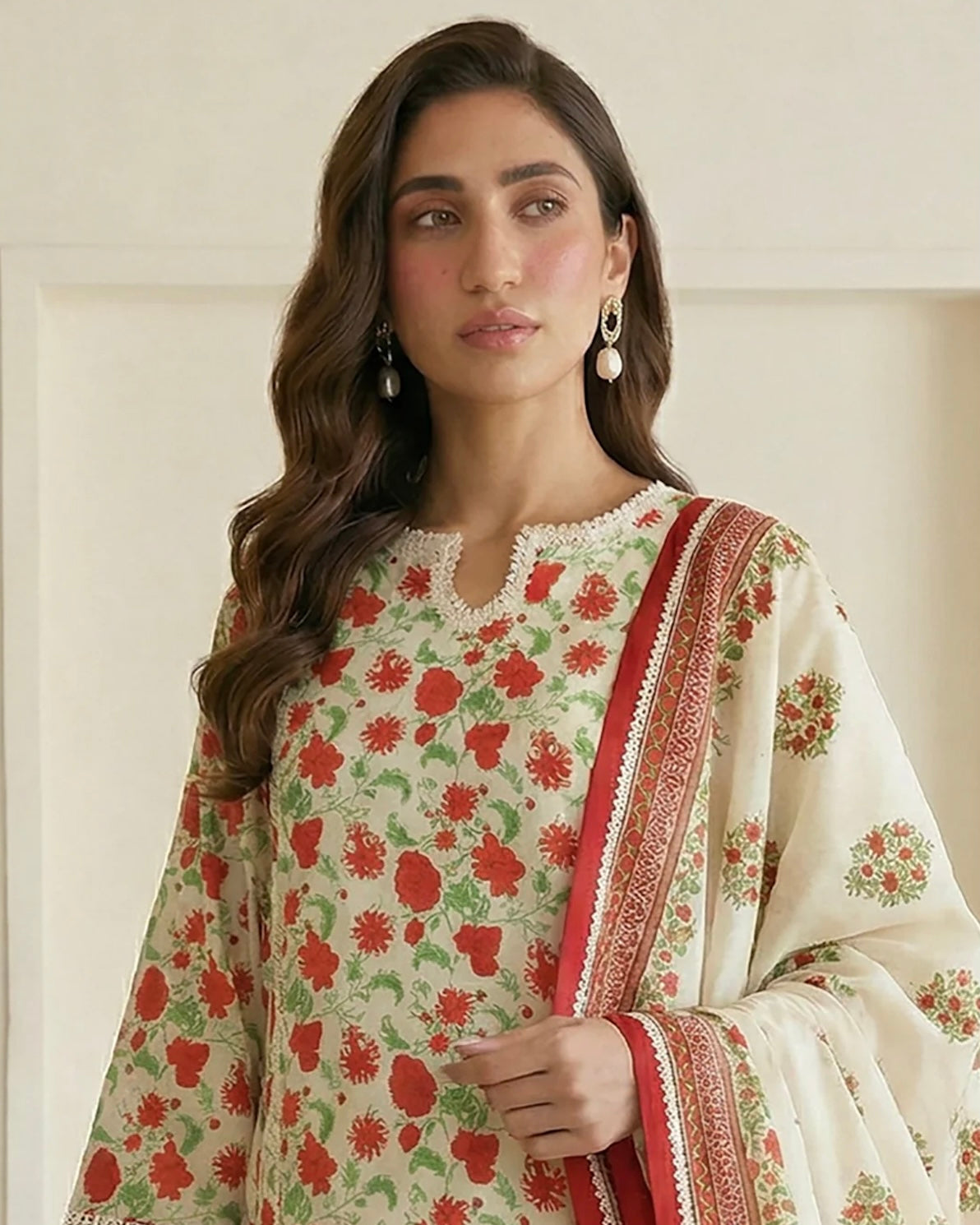 Zellbury | Printed Lawn 3pc | Design 1084