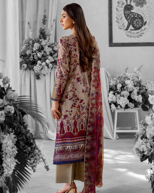 Rang Pasand by GullJee | Design 10 | Embroidered Lawn 3pc