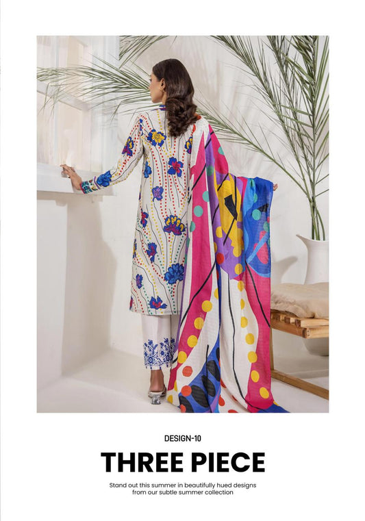 GullJee Design 10 | Embroidered Trouser