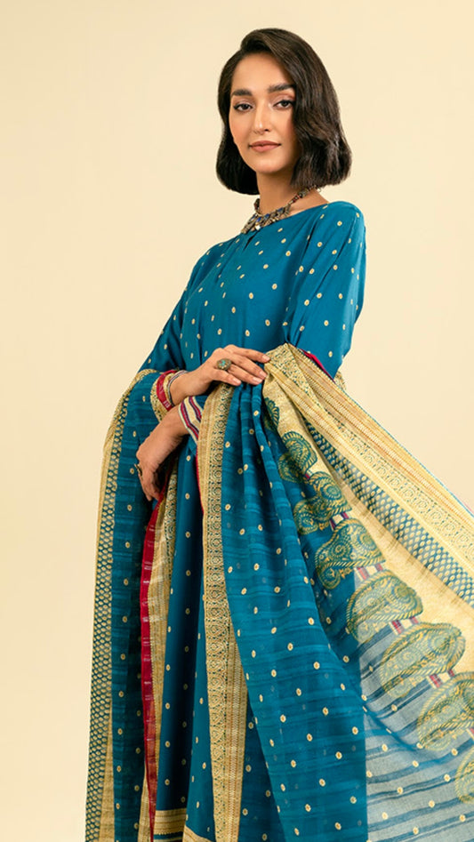 Nishat Vol 8 | Lawn 3pc | Design 10