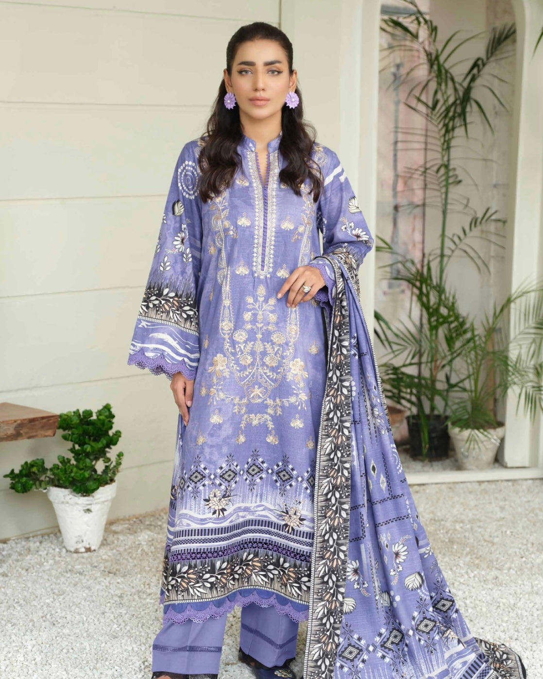 Johra | Charismatic | Khaddar 3pc | Design 117