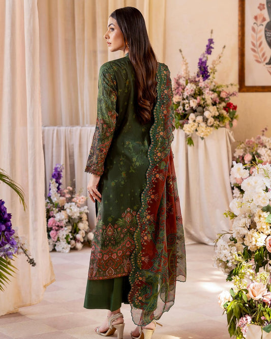 Rang Pasand by GullJee | Design 11 | Embroidered Lawn 3pc