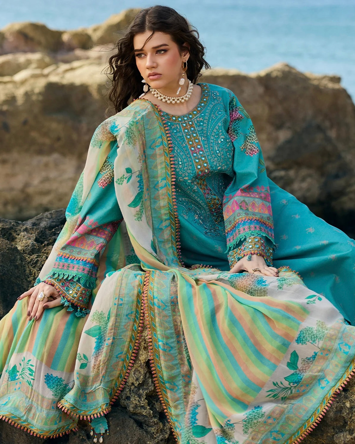 Charizma Sun Shine Vol 2 | Lawn Collection | Design 11