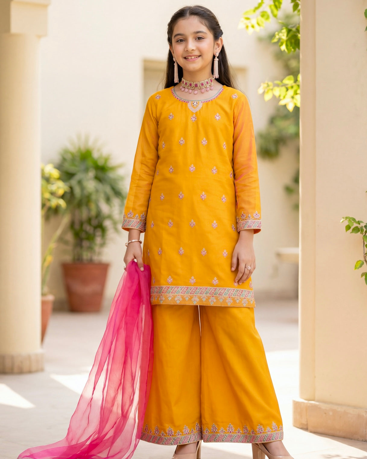 Gullerukh Nanni Pari | Embroidered Lawn | Design 12