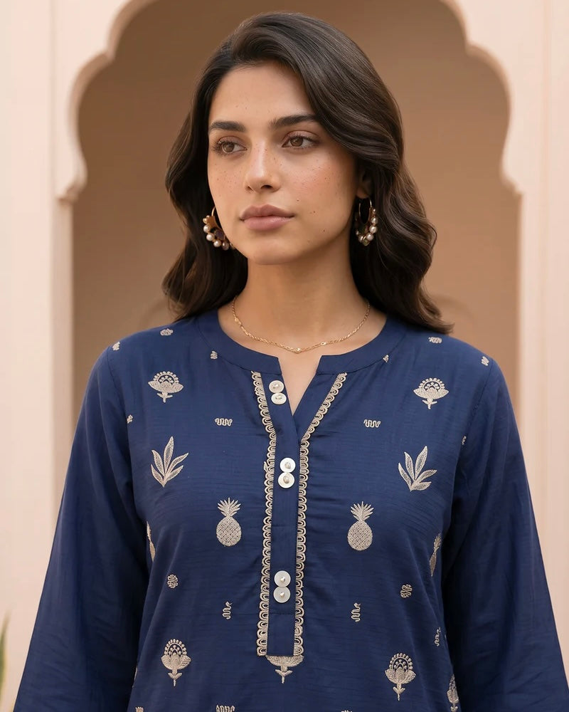Zellbury | Embroidered Lawn 2pc | Design 1217