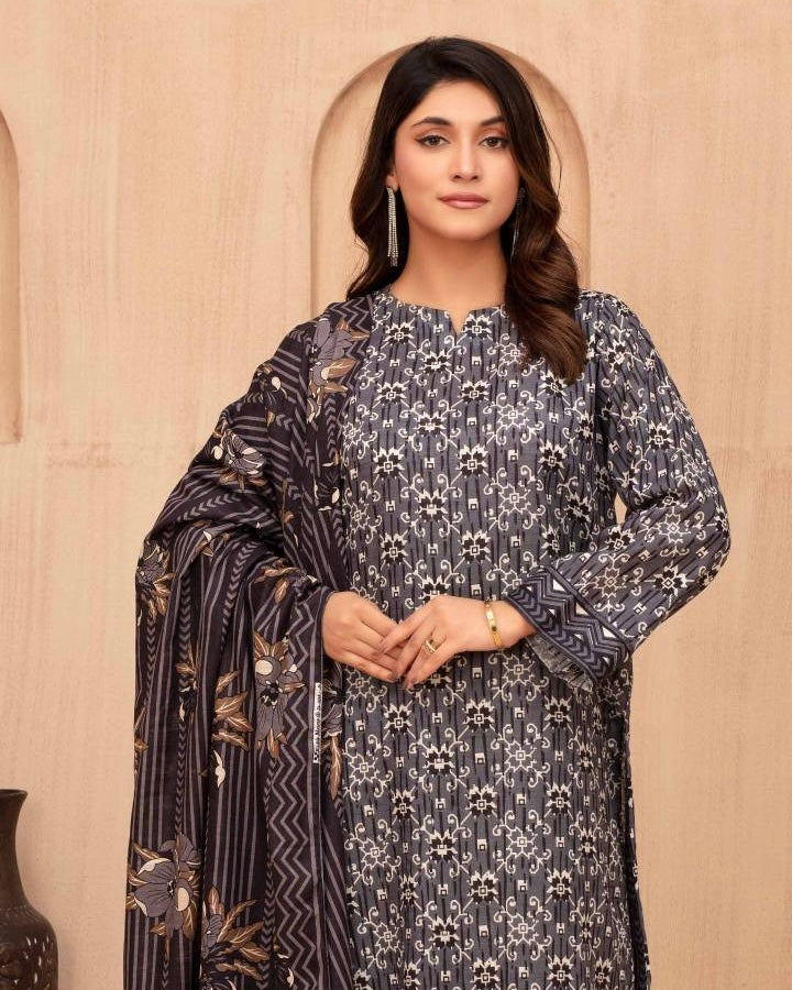 Fiza Noor | Printed Khaddar 3pc | Design 13