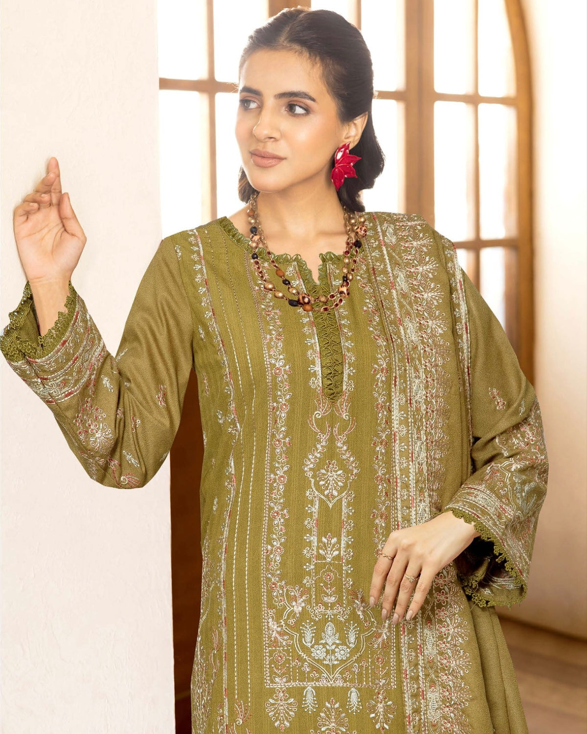 Johra Celeste | Embroidered Winter | Design 1441