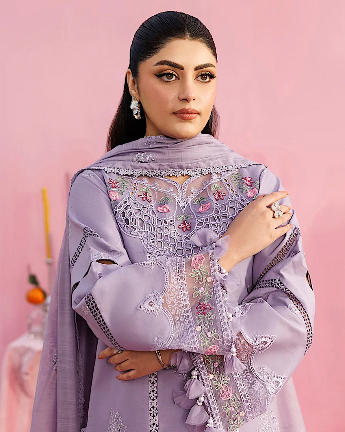Parishay Shangrila Vol 2 | Embroidered Luxury Lawn | Design 16