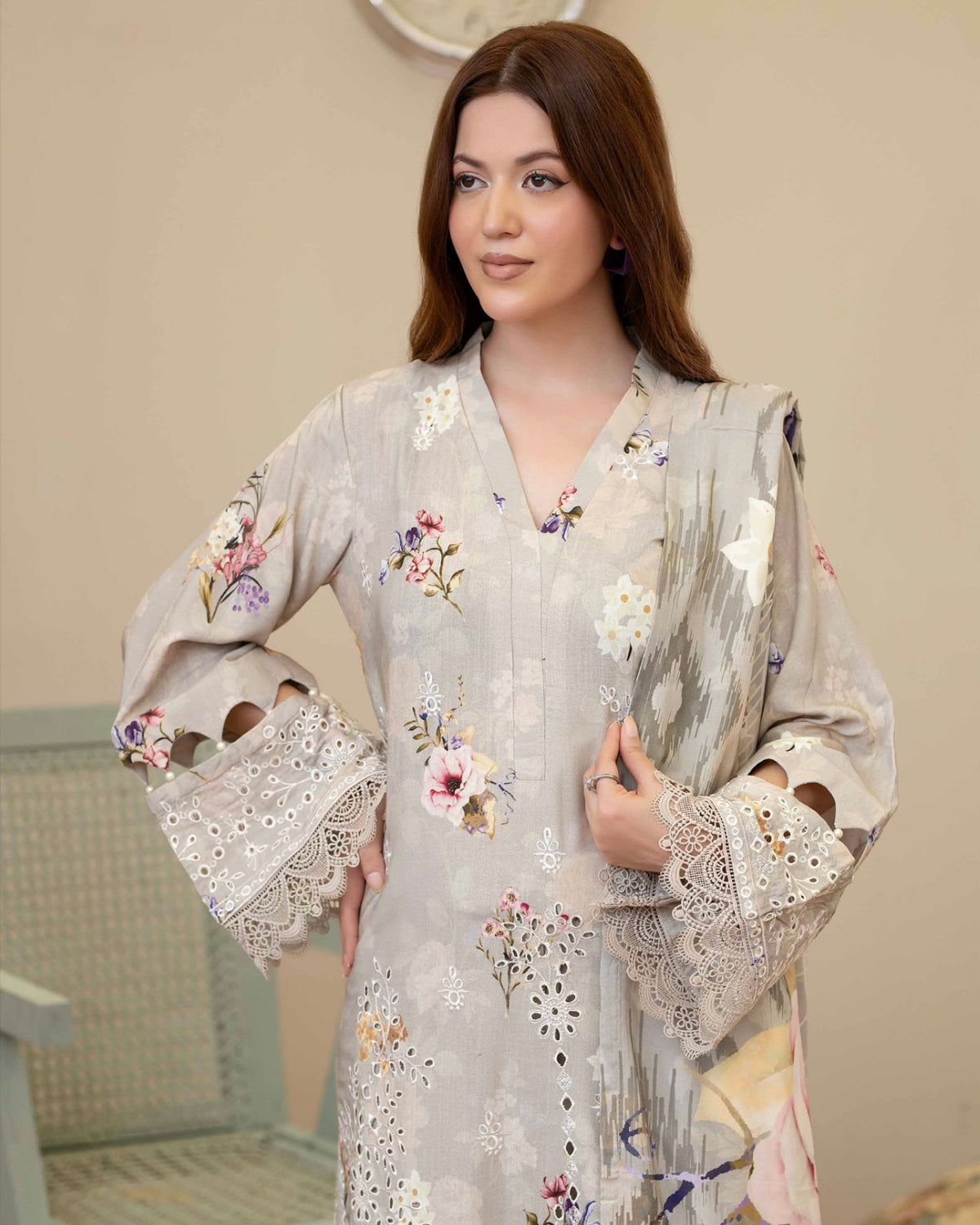 Johra Tazeen | Embroidered Printed Staple | Design 170