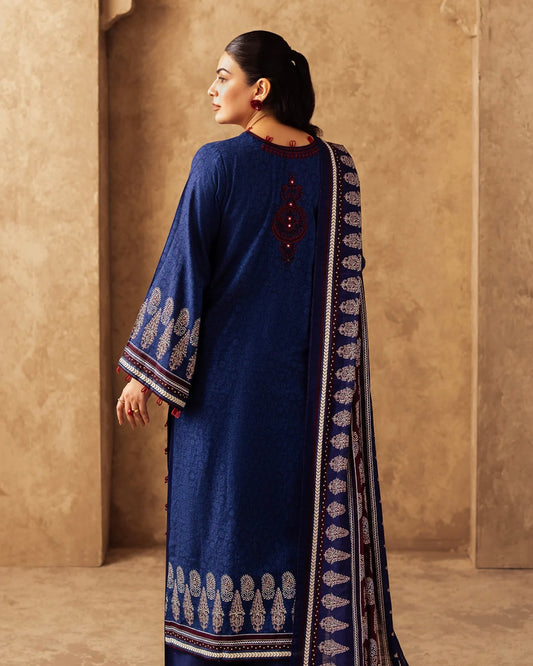 Zellbury | Embroidered Khaddar 2Pc | Design 172