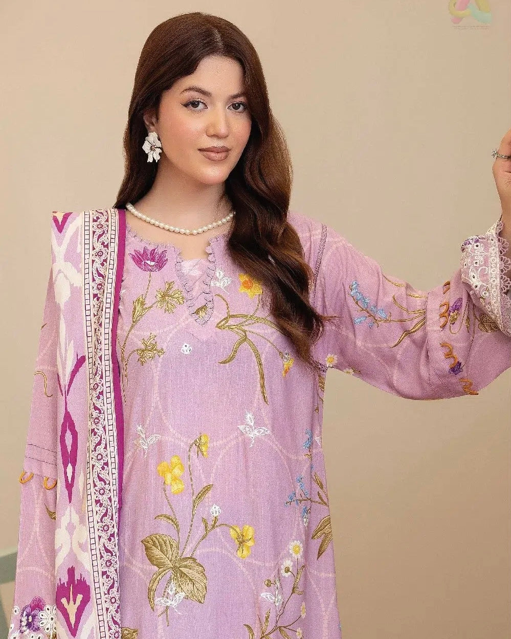 Johra Tazeen | Embroidered Printed Staple | Design 174