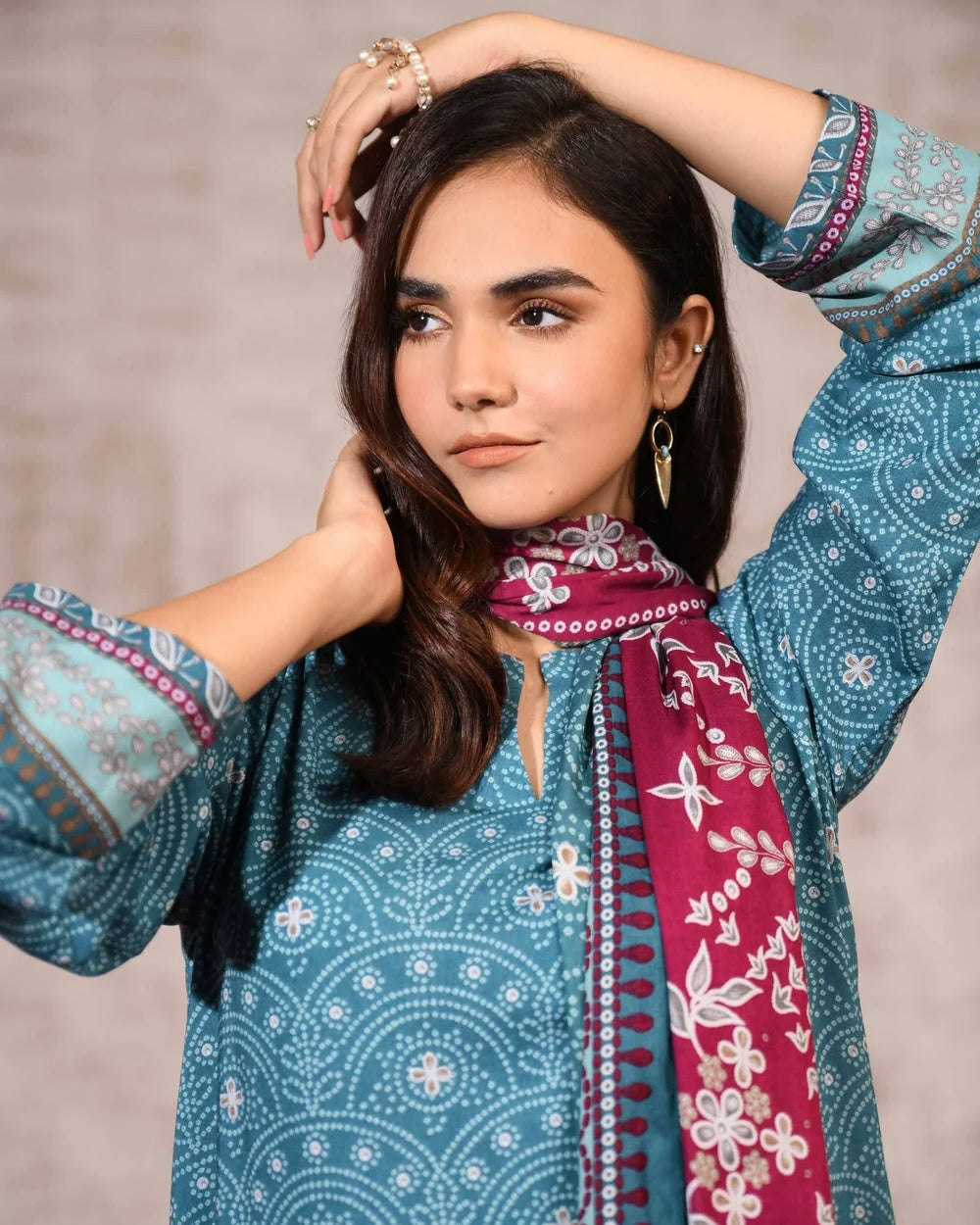 Nishat | Printed Khaddar 3pc | Design 188