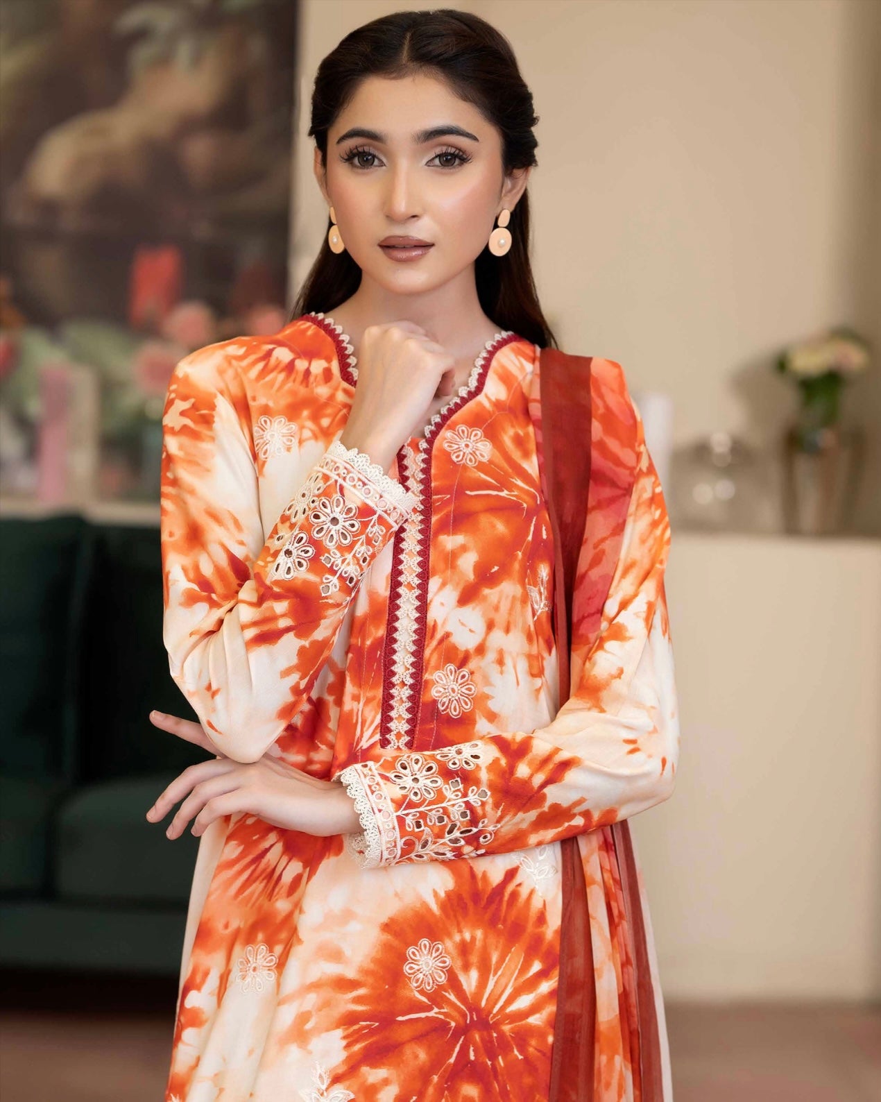 Johra Azir | Embroidered Printed Staple | Design 192