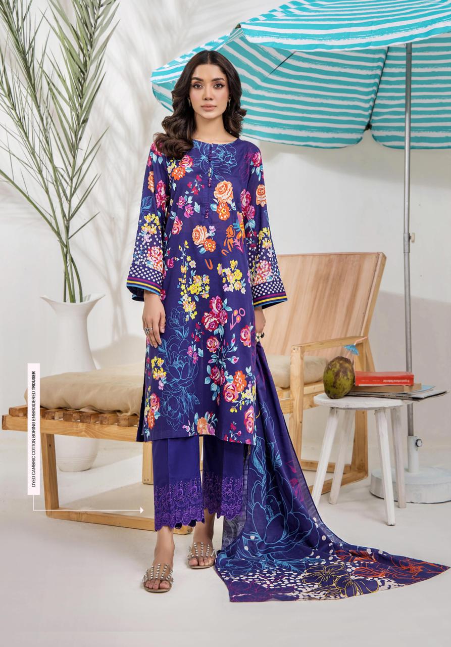 GullJee Design 1 | Embroidered Trouser