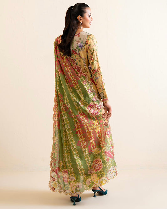 GullJee Hania | Embroidered Lawn | Design 1