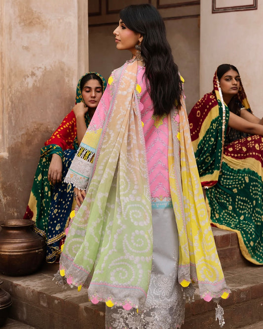 Charizma Chunri | Lawn Collection | Design 1