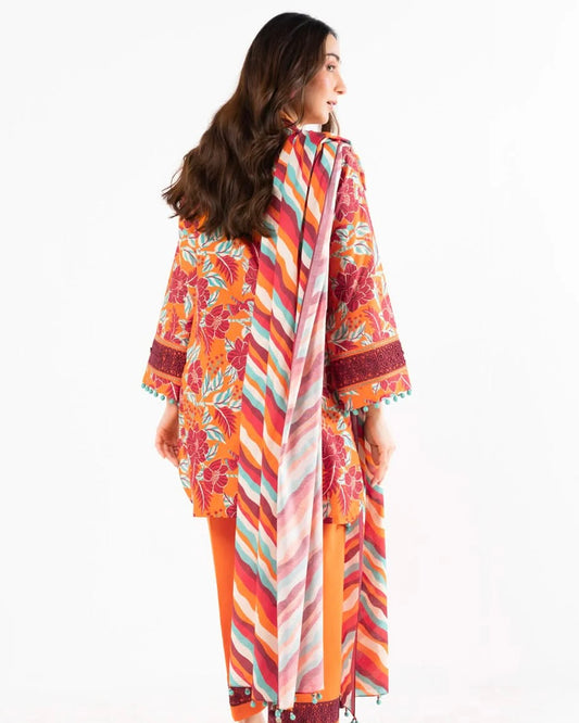 Alkaram | Printed Lawn 3pc | Design 1