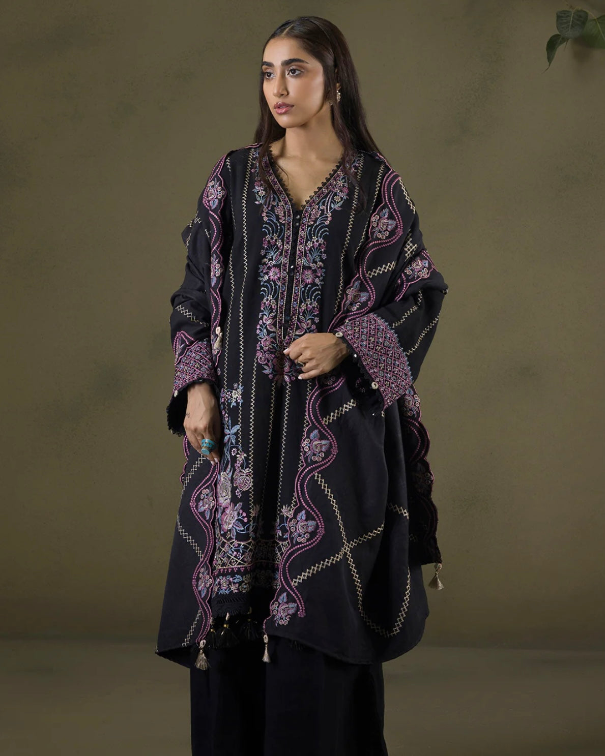 Zellbury | Signature Emb Khaddar | Design 244