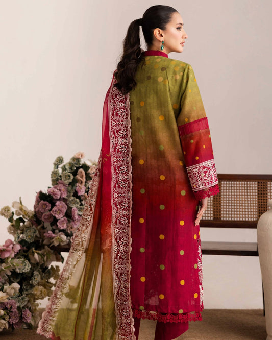 Johra Sameel | Embroidered Doria Lawn | Design 256