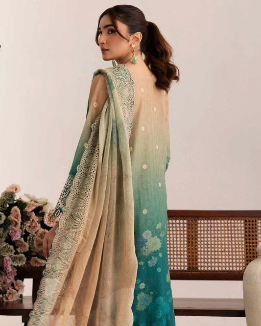 Johra Sameel | Embroidered Doria Lawn | Design 258