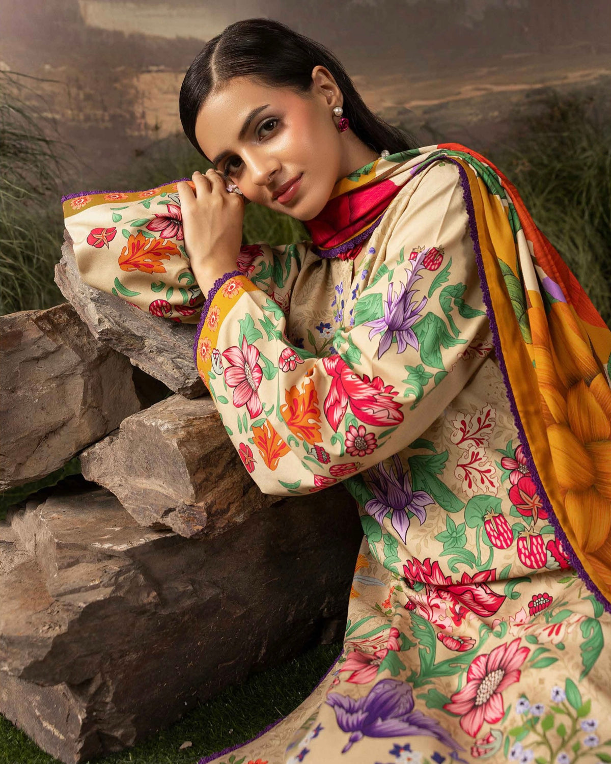 Raiha | Luxury Linen | Design 26