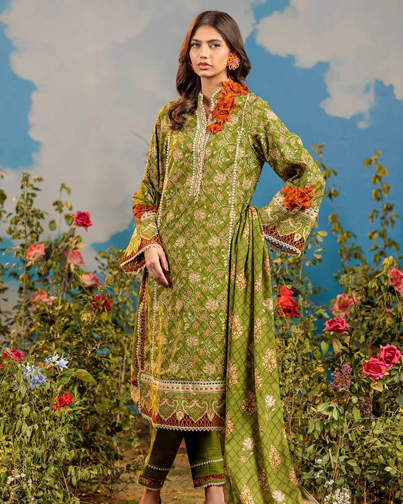 Bonanza Satrangi | Printed Lawn 3pc | Design 2