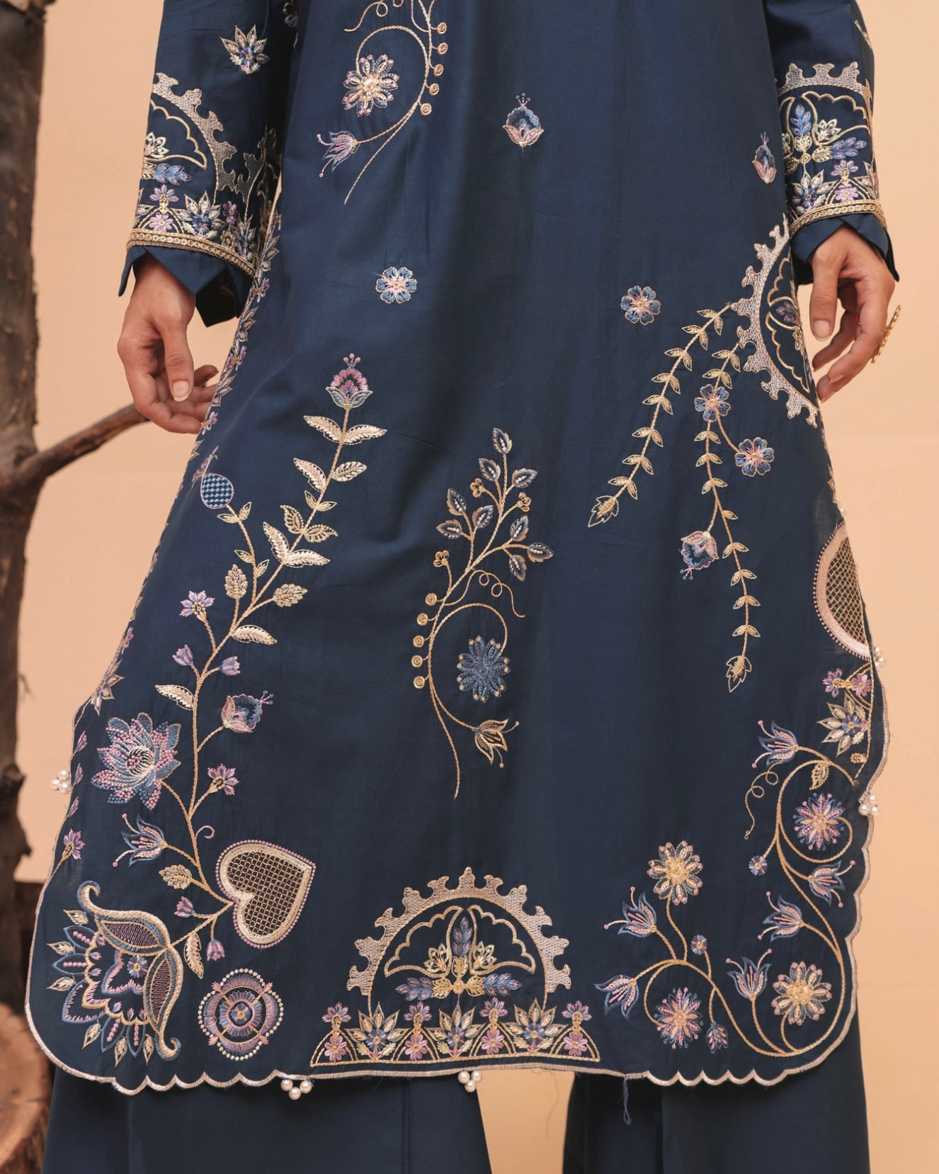 Gullerukh Meri Kahani | Embroidered Lawn 2pc | Design 2