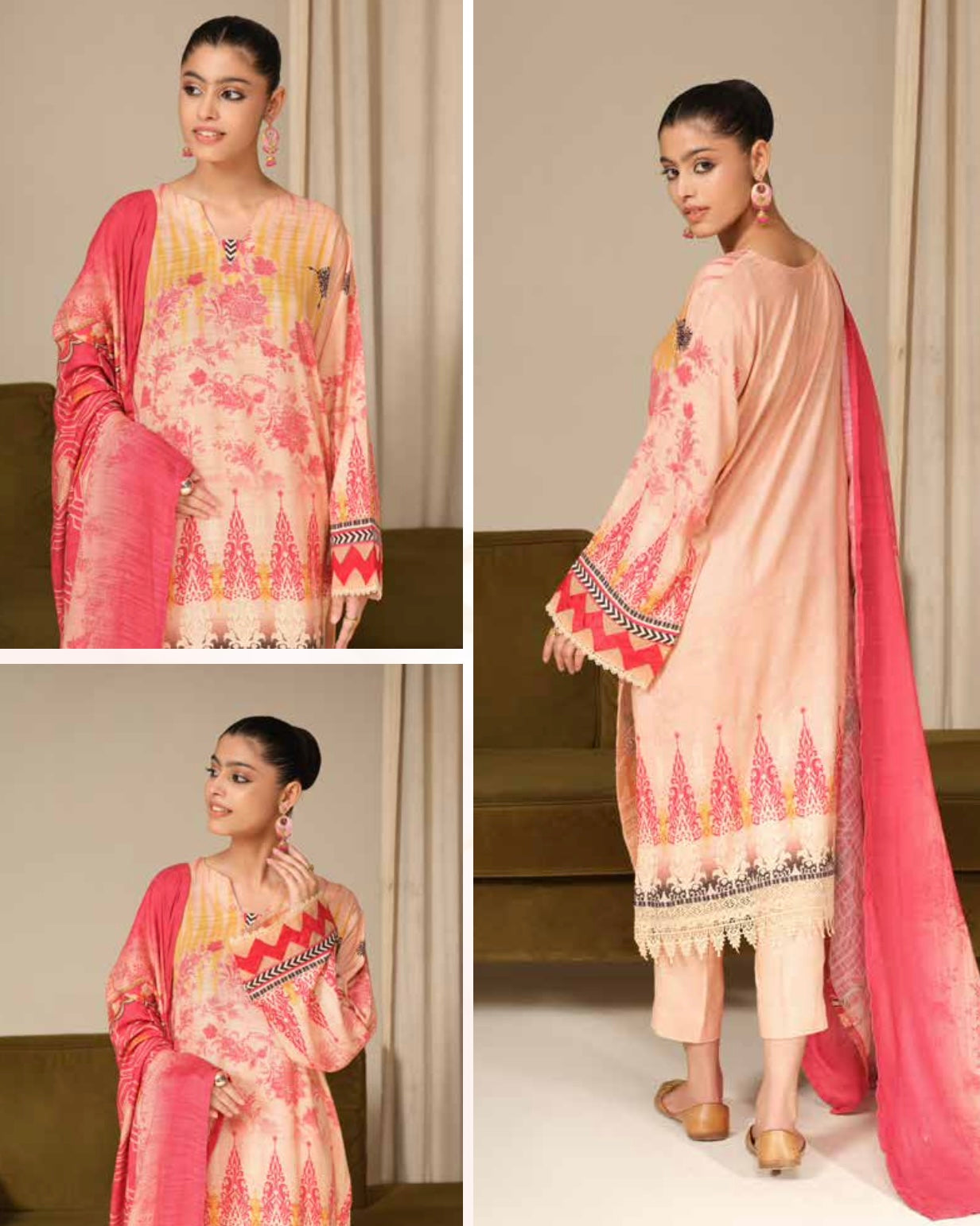 Johra Maison | Peach Leather | Design 321