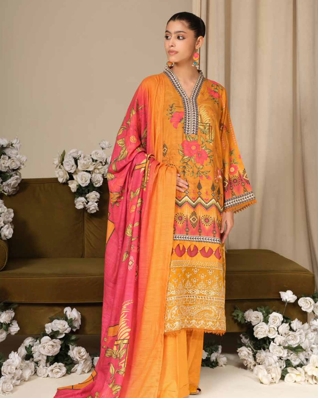 Johra Maison | Peach Leather | Design 323