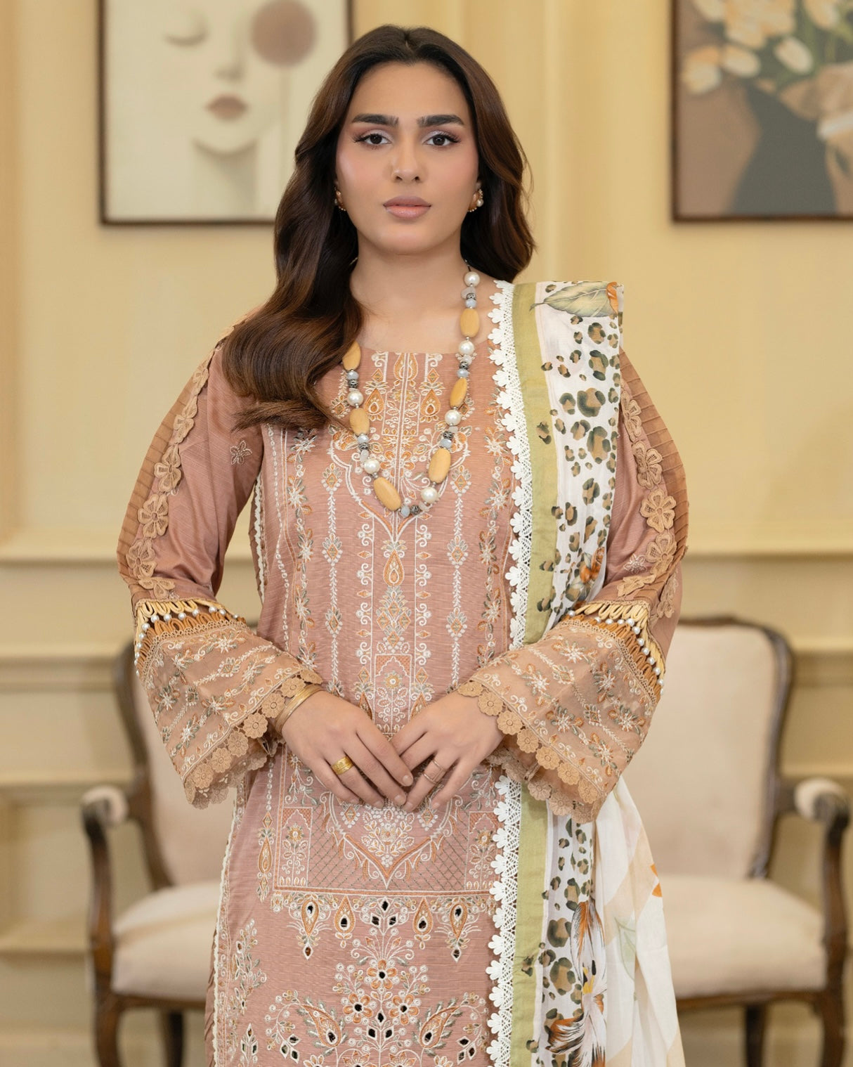 Johra Elvia | Embroidered Lawn | Design 371