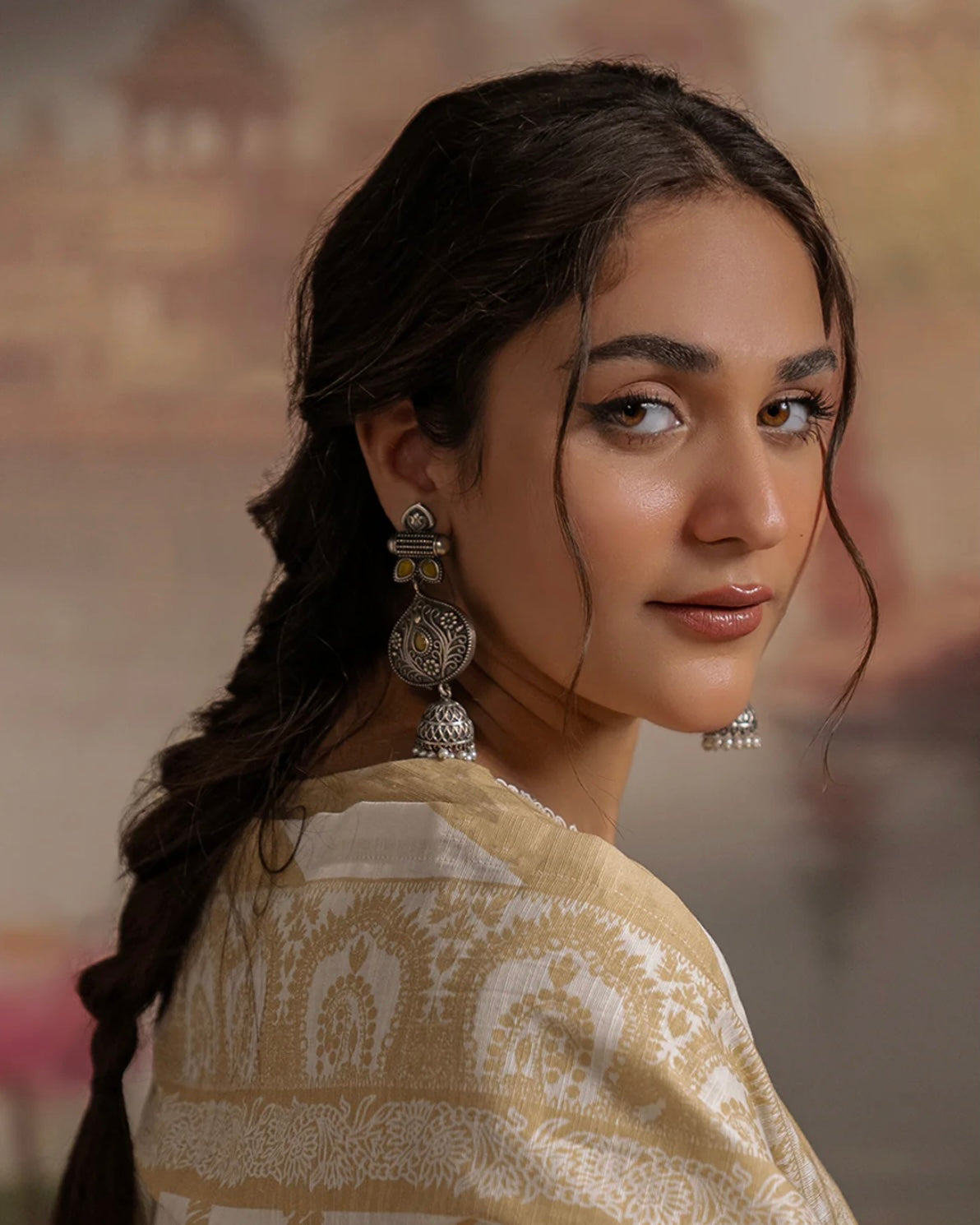 Zellbury | Paste Printed Khaddar 3Pc | Design 393