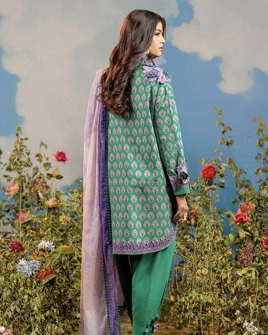 Bonanza Satrangi | Printed Lawn 3pc | Design 3
