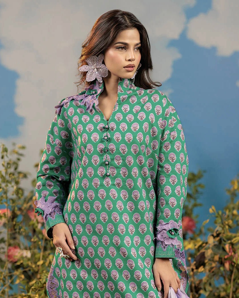 Bonanza Satrangi | Printed Lawn 3pc | Design 3