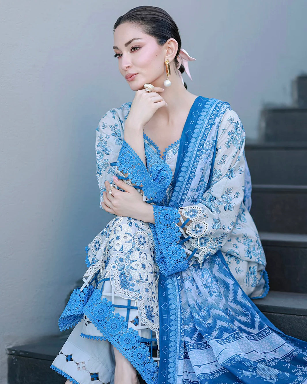 Zellbury Chikankari | Design 4057