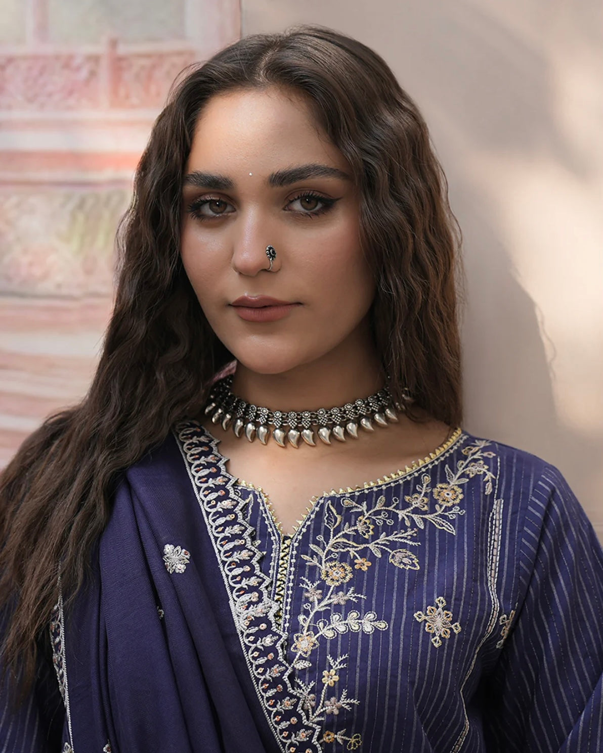 Zellbury | Embroidered Khaddar 3Pc | Design 409