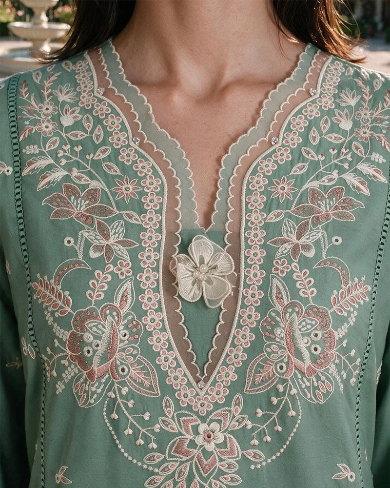 Zellbury Chikankari | Design 4134