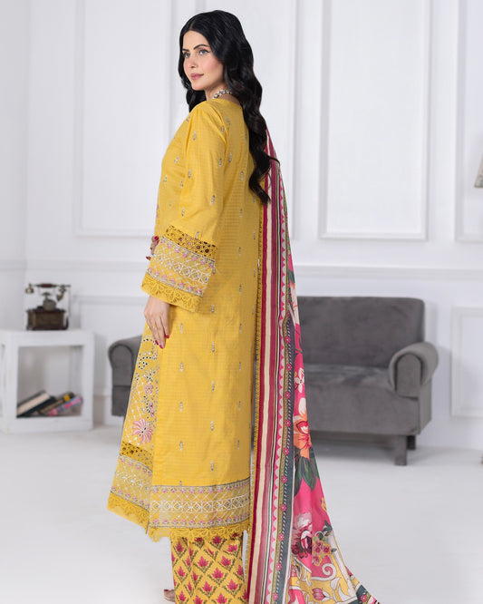 Johra Muswa | Embroidered Lawn | Design 415