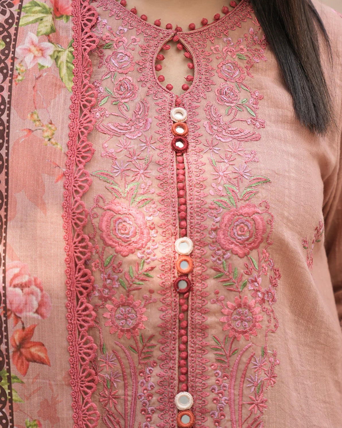 Zellbury | Embroidered Khaddar 3Pc | Design 415