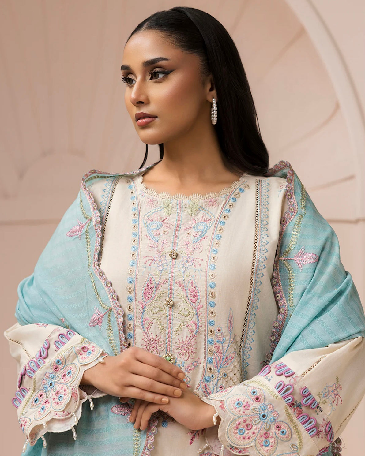 Zellbury Signature | Embroidered Lawn | Design 453