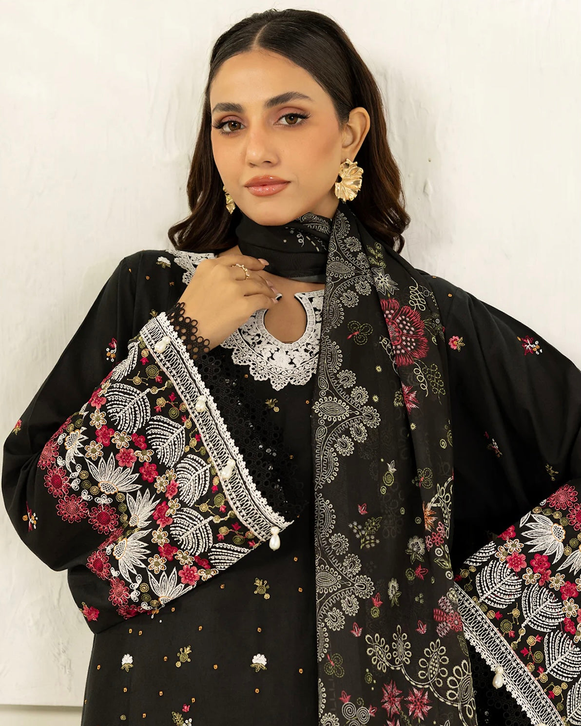 Zellbury | Signature Embroidered Cambric | Design 456