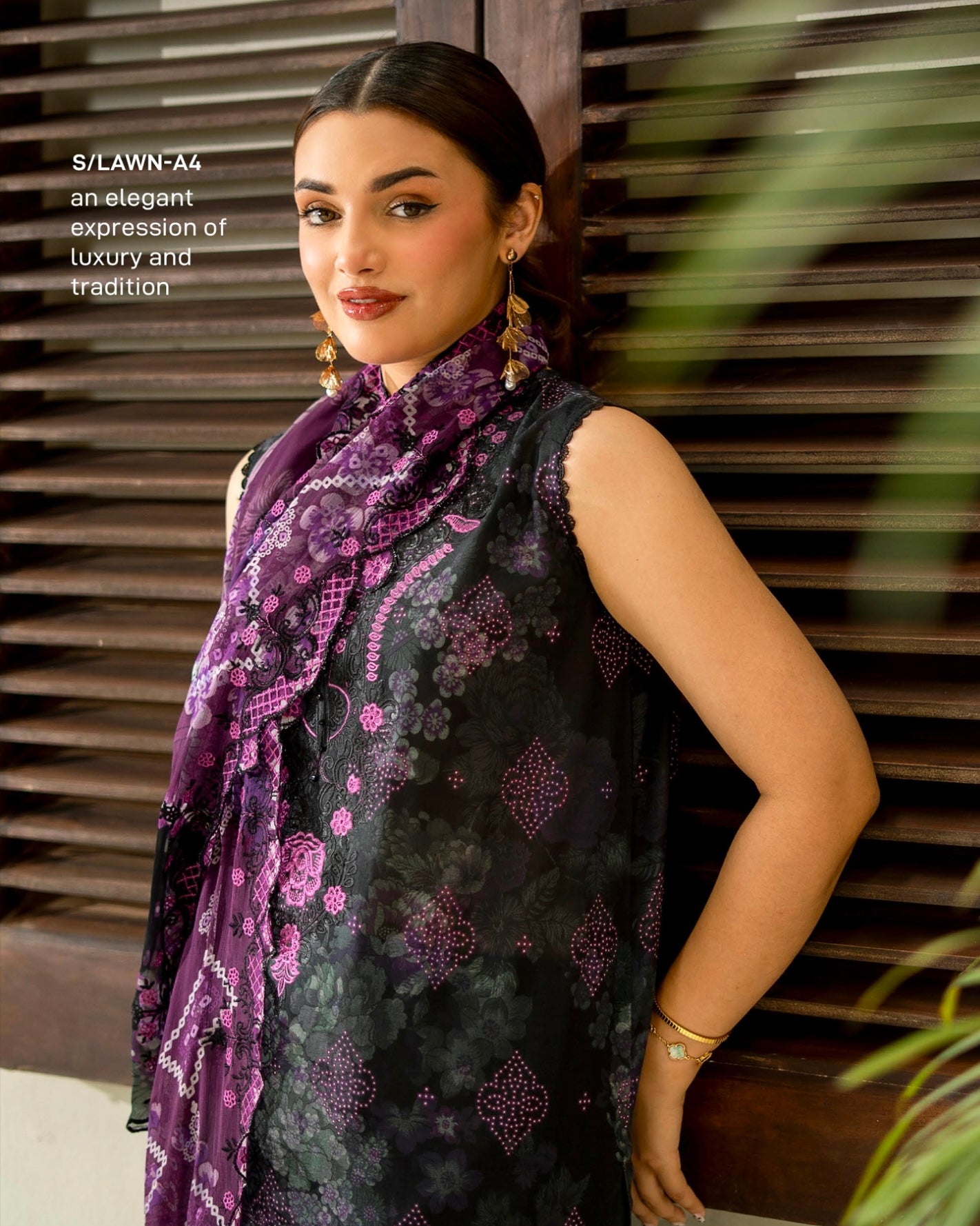 GullJee Rang Pasand | Embroidered Lawn | Design 4