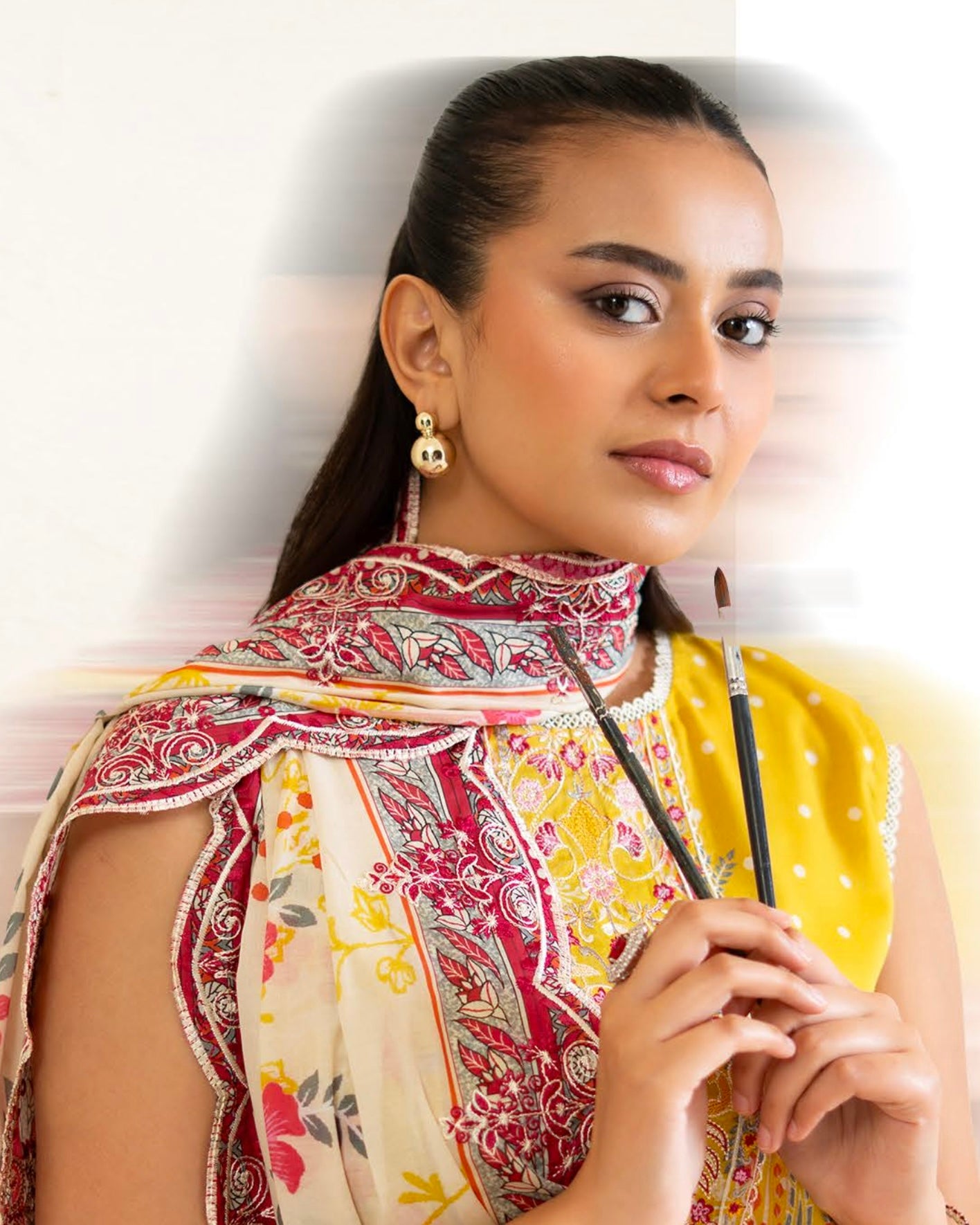 GullJee Hania | Embroidered Lawn | Design 4