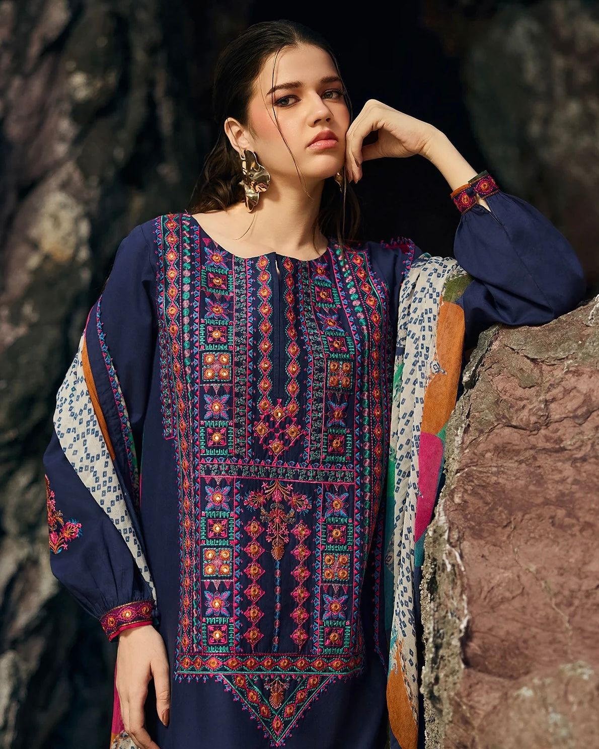 Charizma Sun Shine | Lawn Collection | Design 4