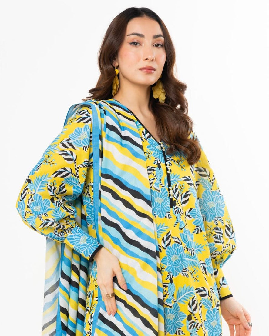 Alkaram | Printed Lawn 3pc | Design 4