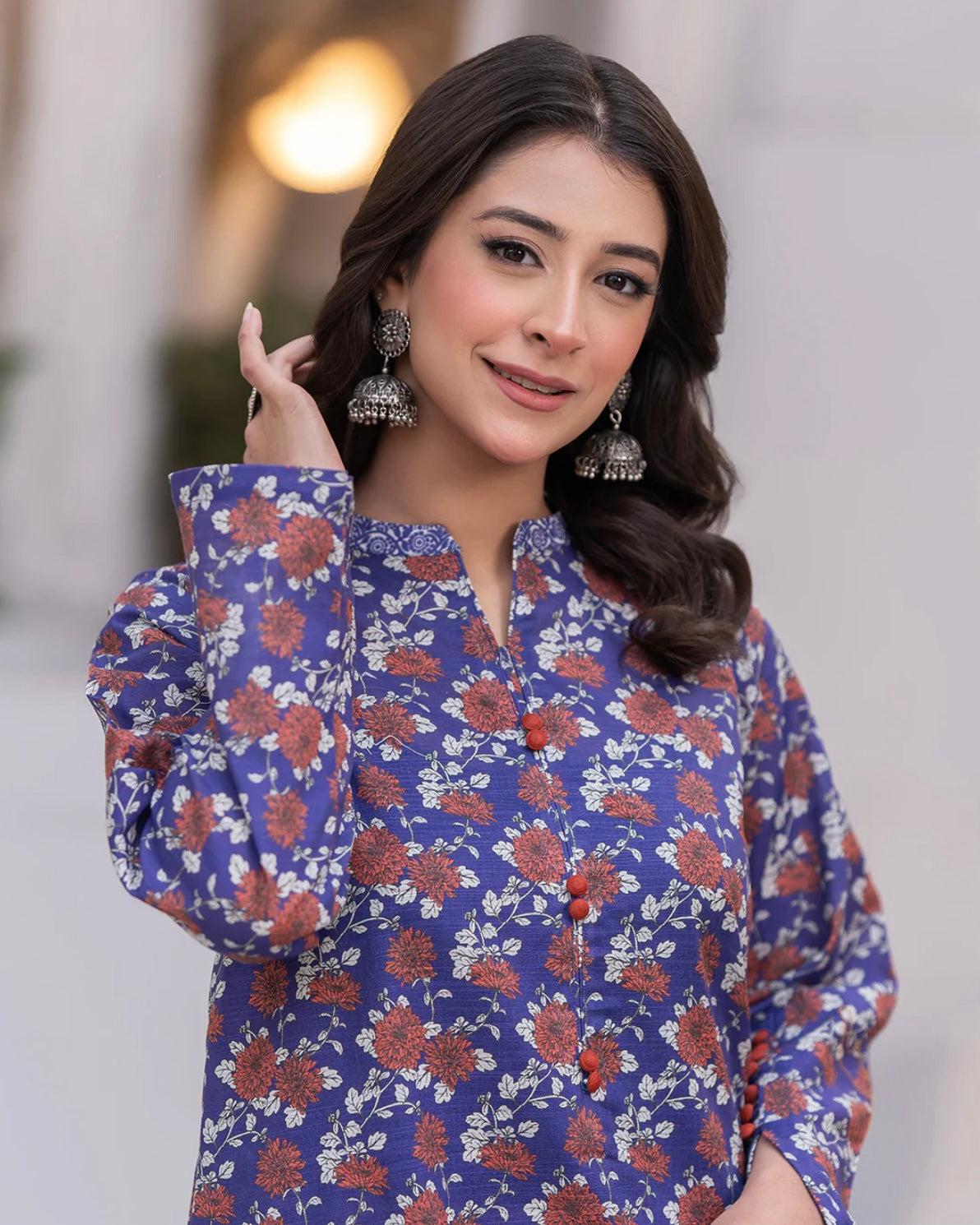 Zellbury | Printed Khaddar 2Pc | Design 503