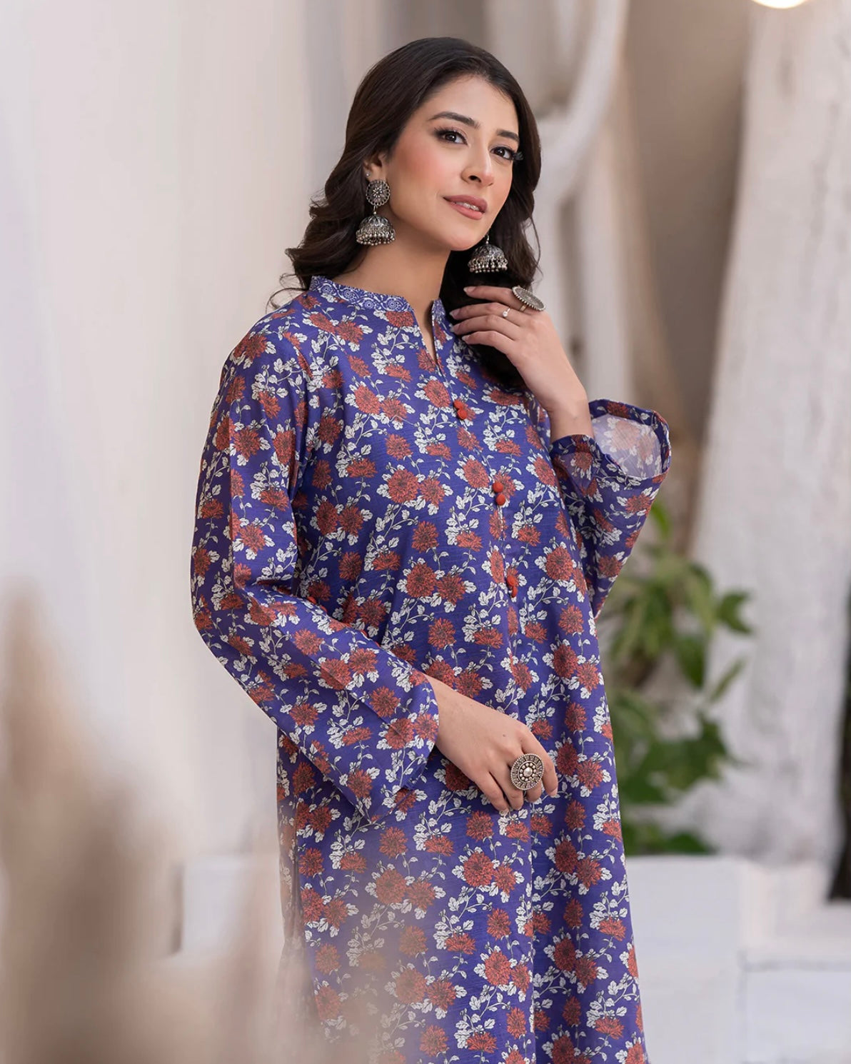 Zellbury | Printed Khaddar 2Pc | Design 503