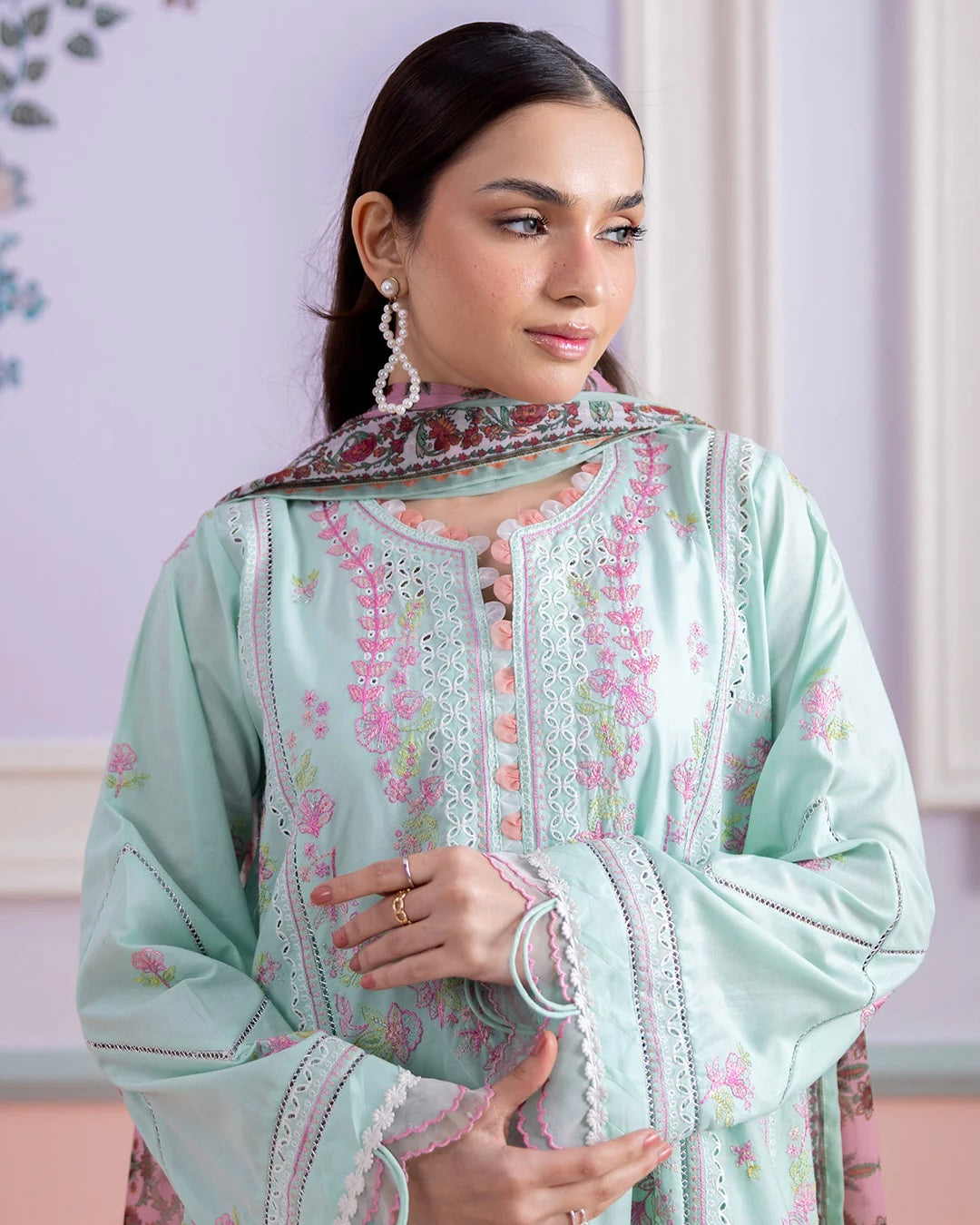 Zellbury Signature | Embroidered Lawn | Design 515