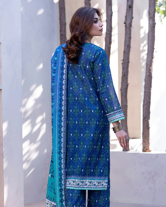 Zellbury | Printed Viscose 3Pc | Design 531