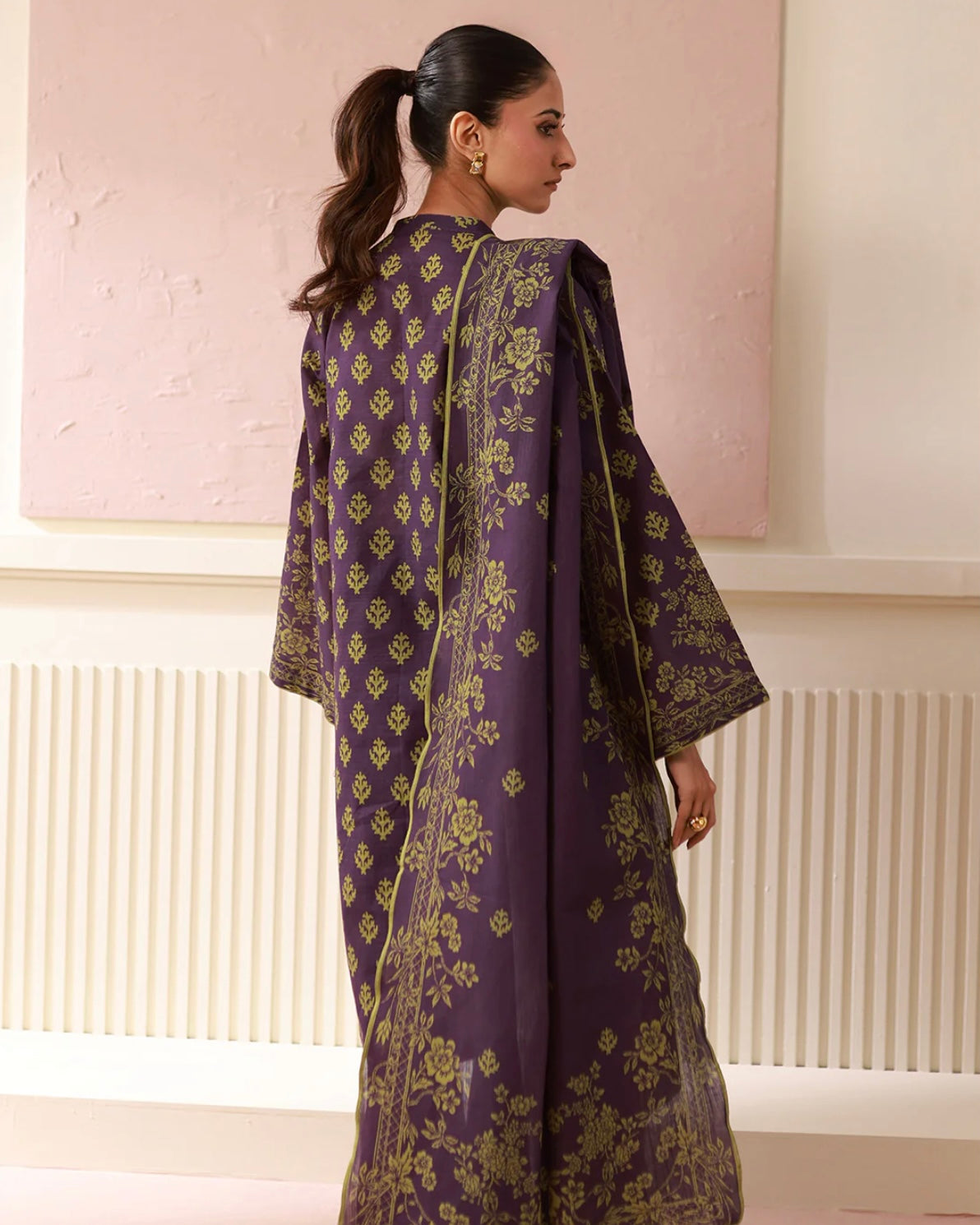 Zellbury | Printed Khaddar 2Pc | Design 549